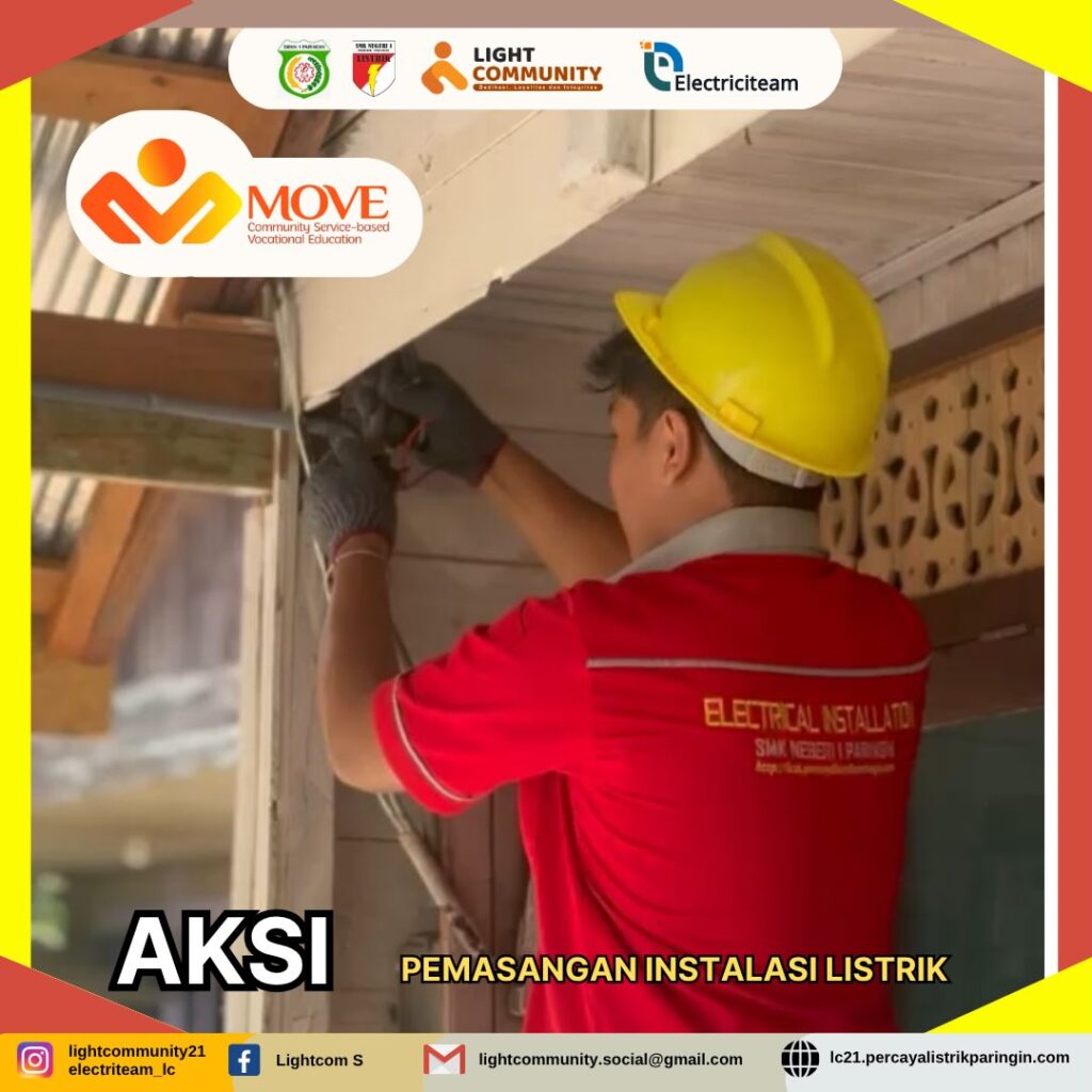 MOVE- Melayani Komunitas melalui Edukasi Proyek Instalasi KelistrikanSMKN 1 ParinginTim (10)-M. (2)