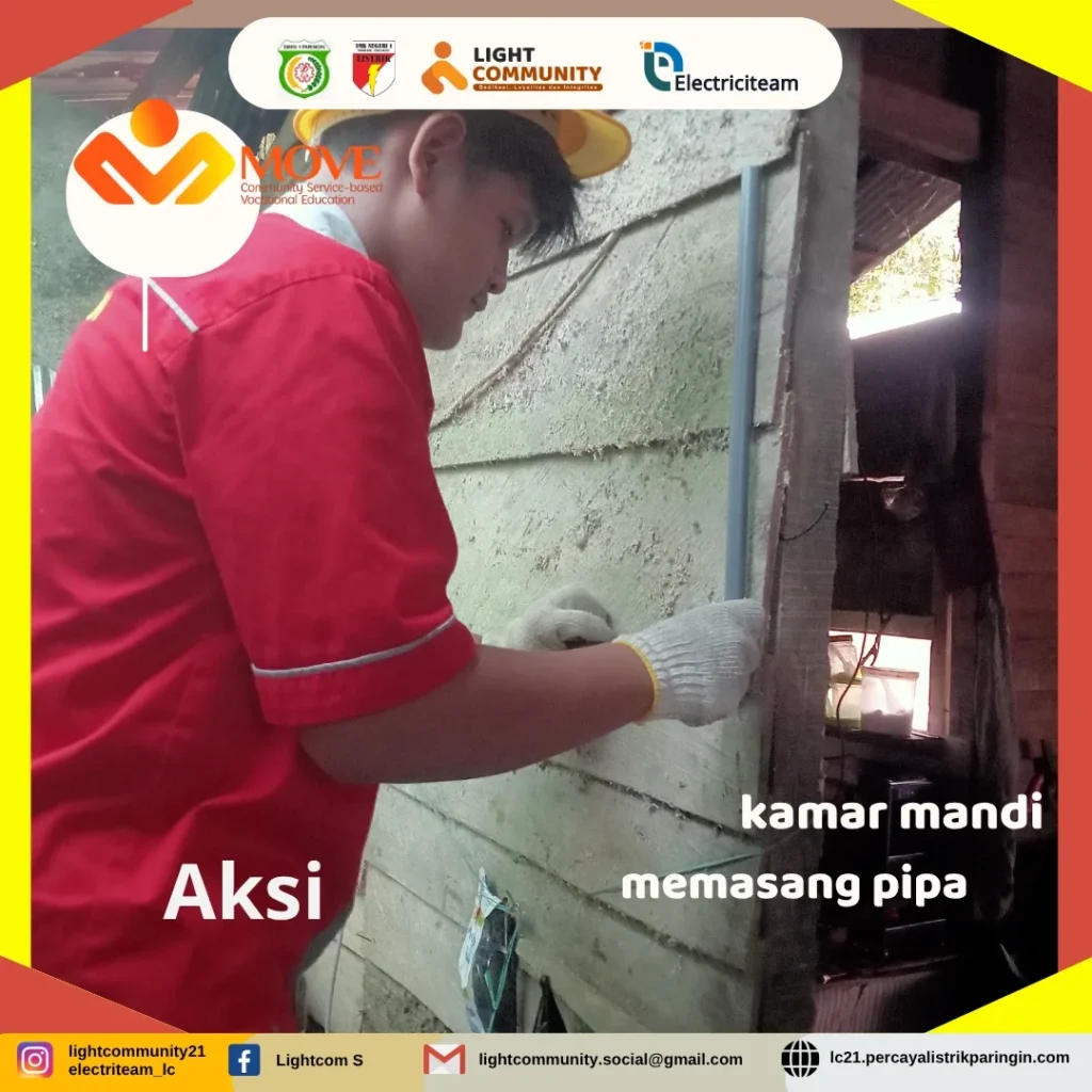 MOVE- Melayani Komunitas melalui Edukasi Proyek Instalasi KelistrikanSMKN 1 ParinginTim (3)-M. (5)